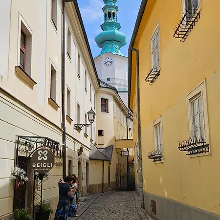 Apartment New Design & High Standard From 16th Century In Old Town-free Parking Bratislava
